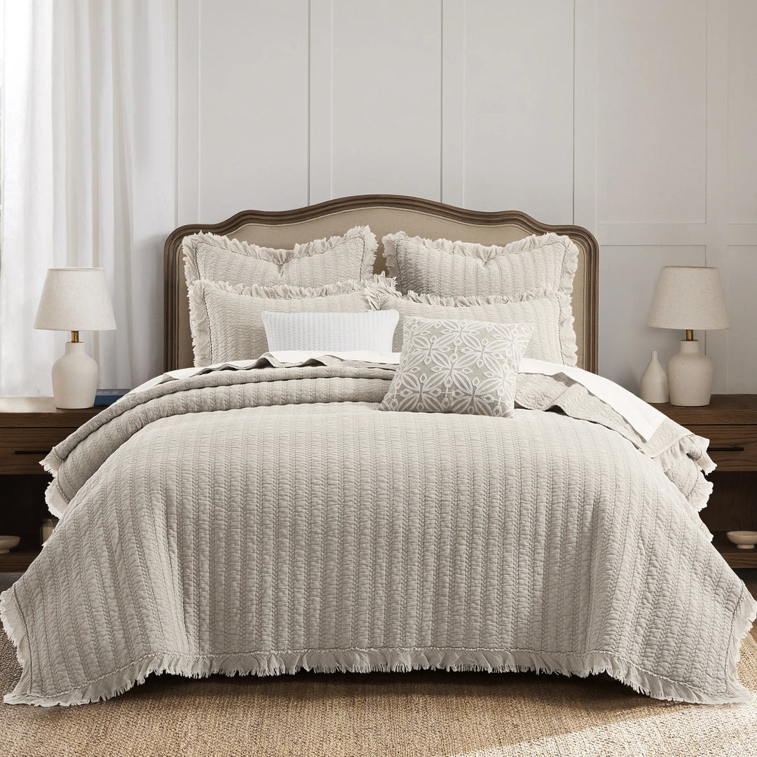 Natural Wilhemina Euro Sham
