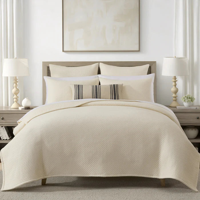 Grace Cream Euro Sham Set