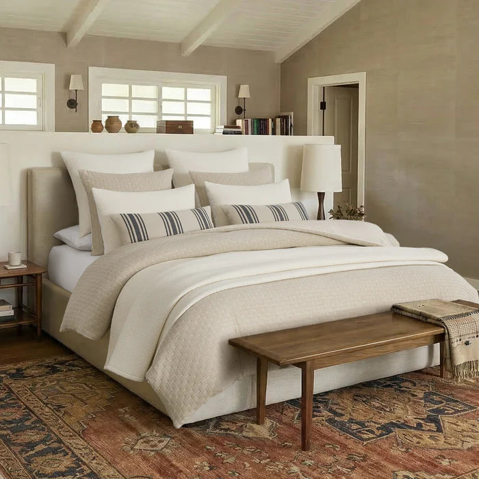 Grace Cream Quilt Set