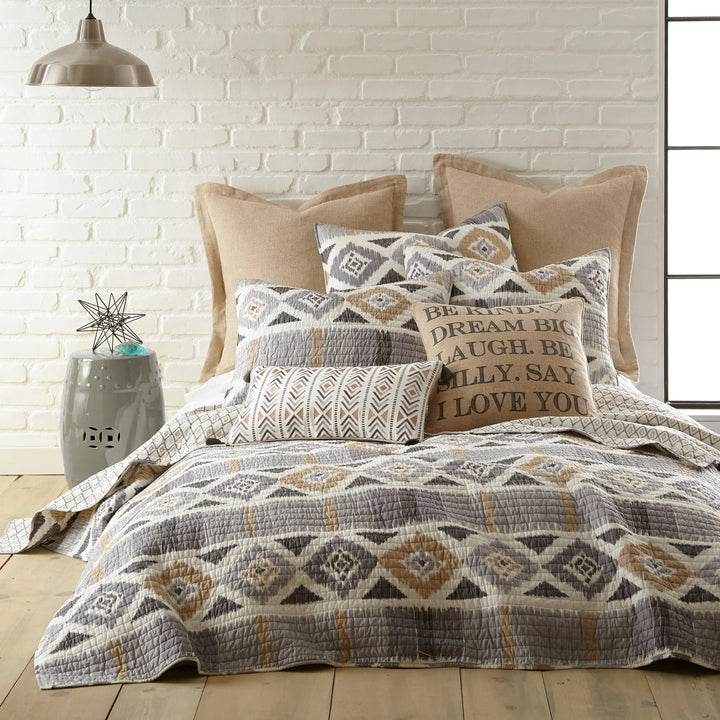 Santa Fe Embroidered Tassel Pillow
