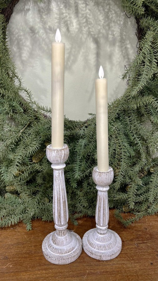 Standard Moving Flameless Taper Candle Set