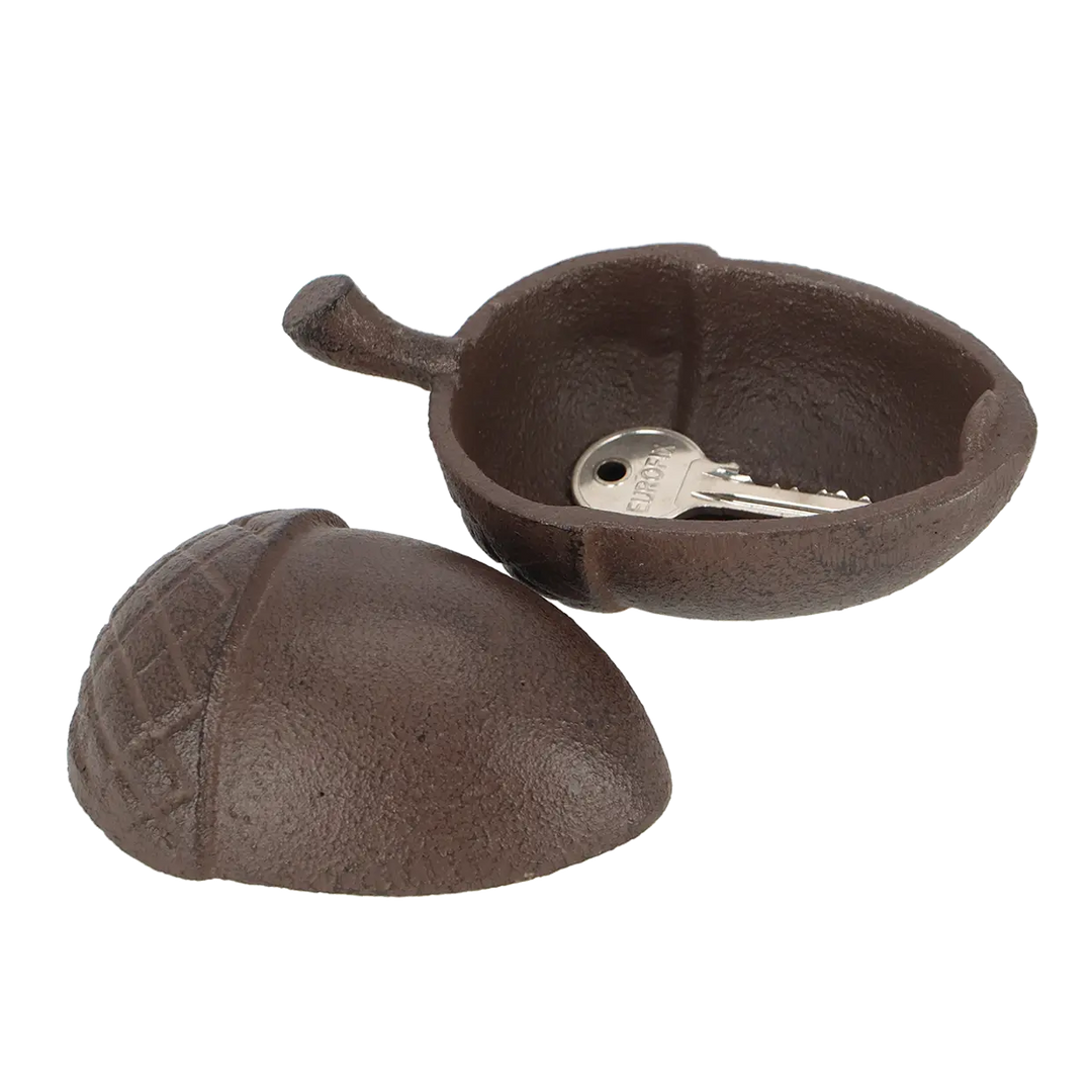 Cast Iron Acorn Key Keeper