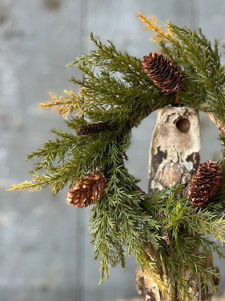 Prickly Pine Moss Candle Ring