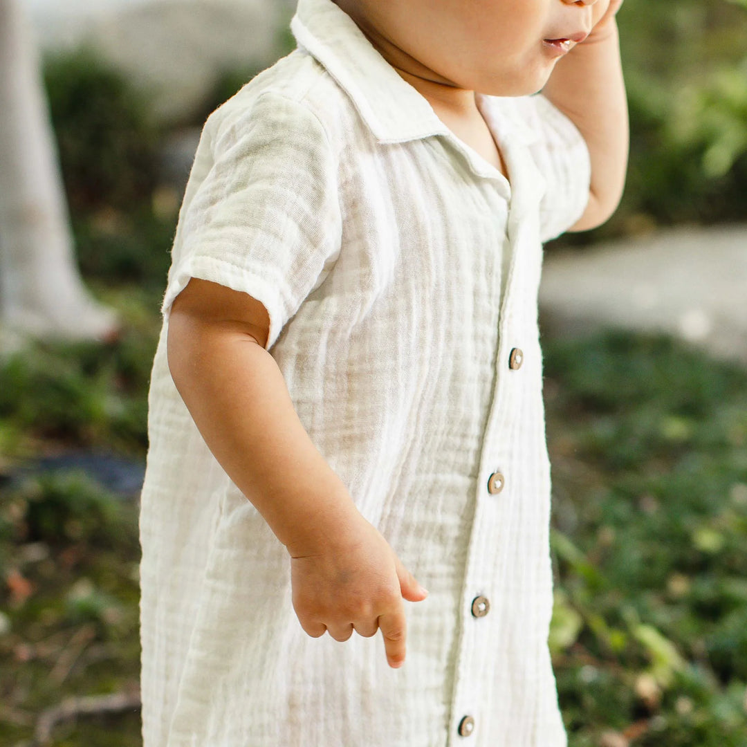 Burt's Bees Pacific Stripe Romper