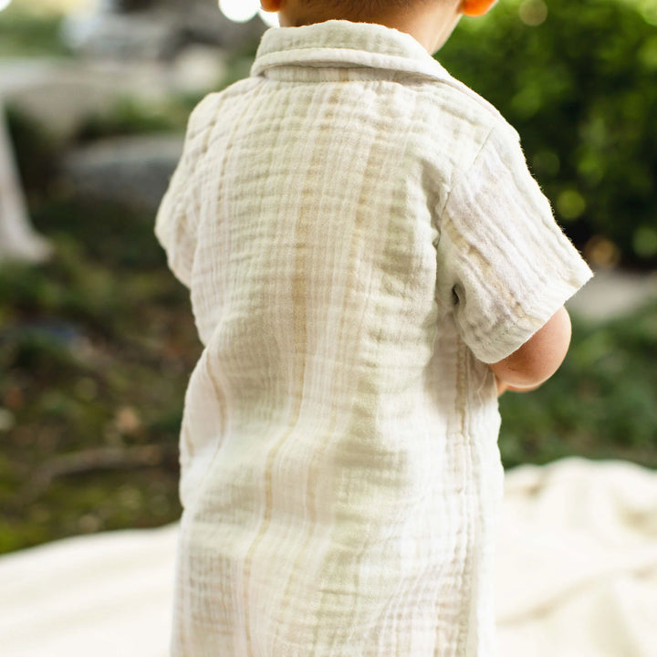 Burt's Bees Pacific Stripe Romper