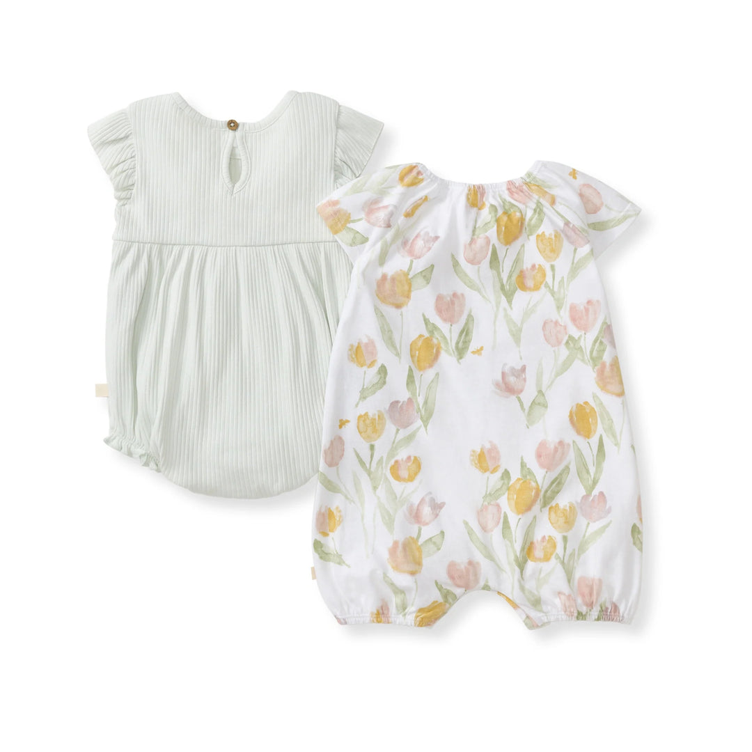 Burt's Bees Tulip Field Bubble Romper