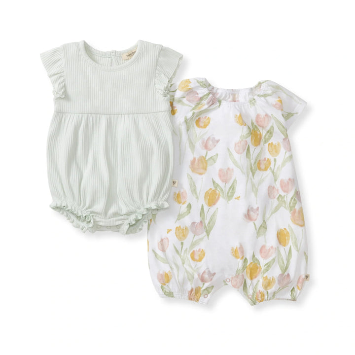 Burt's Bees Tulip Field Bubble Romper