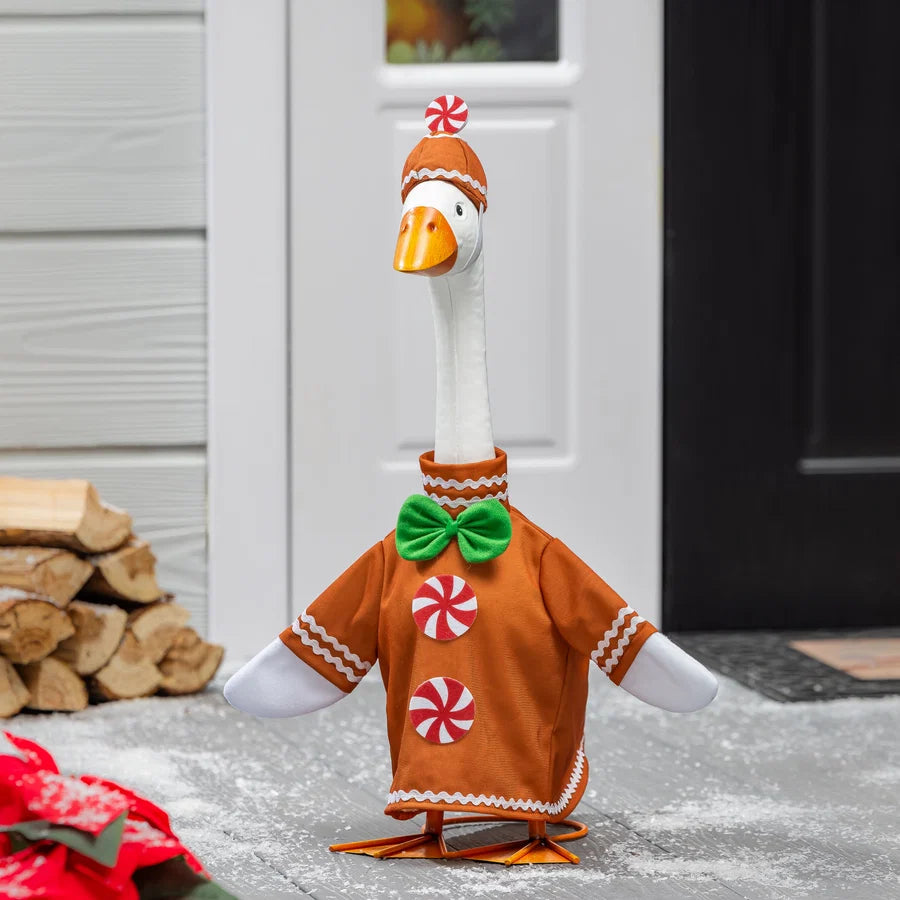 Winter Porch Goose Outfit