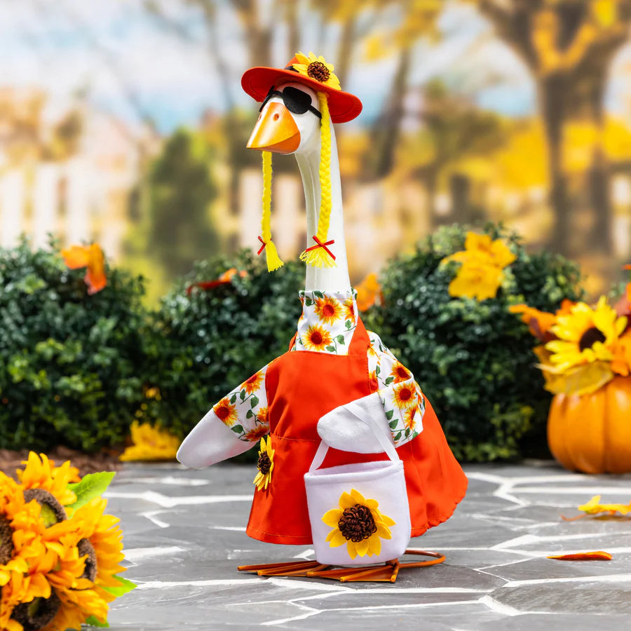 Autumn Porch Goose Outfit