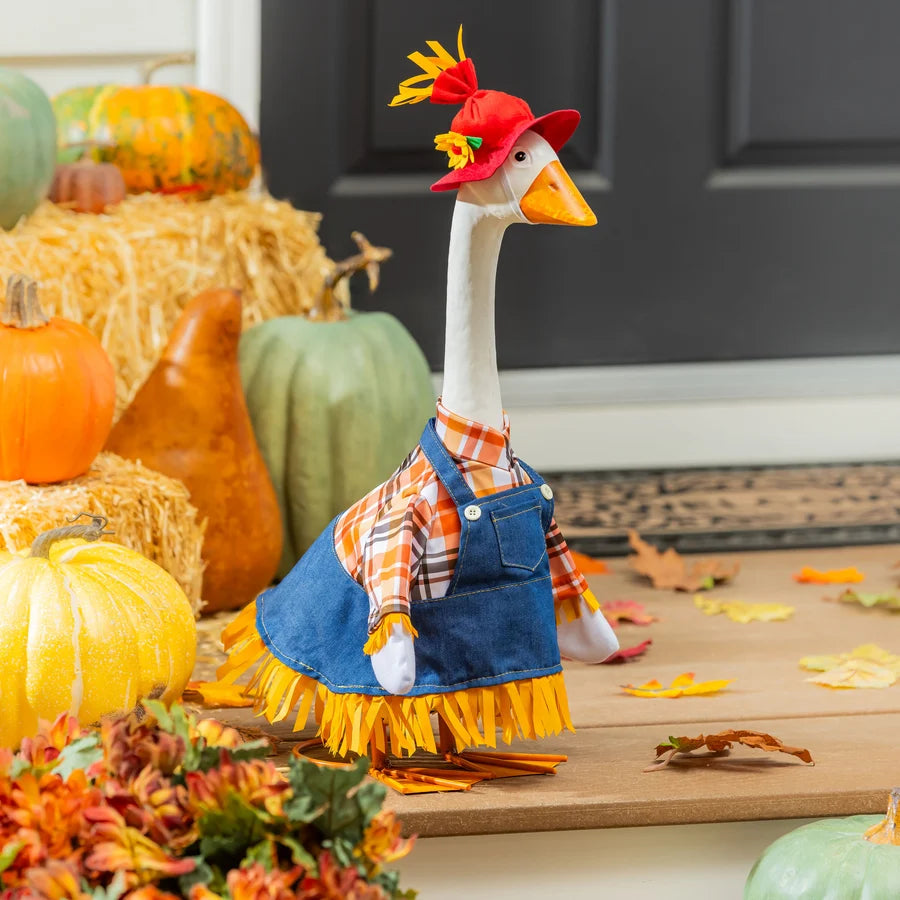 Autumn Porch Goose Outfit