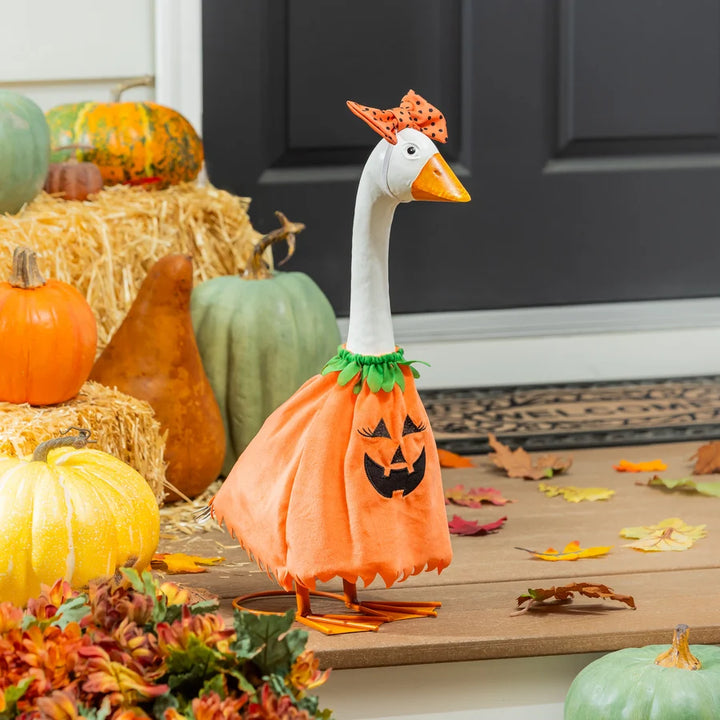 Autumn Porch Goose Outfit