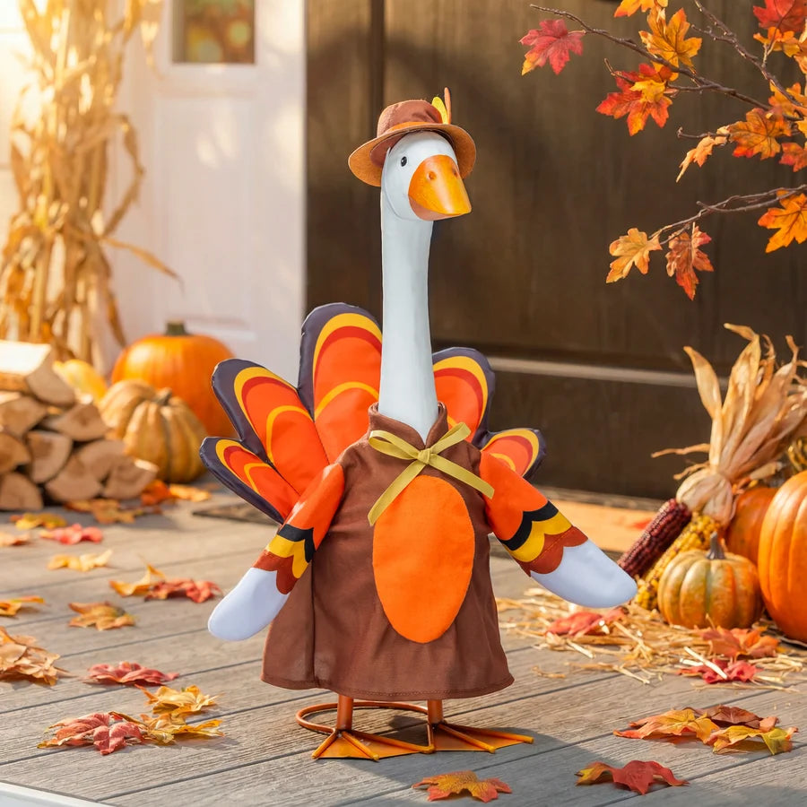 Autumn Porch Goose Outfit