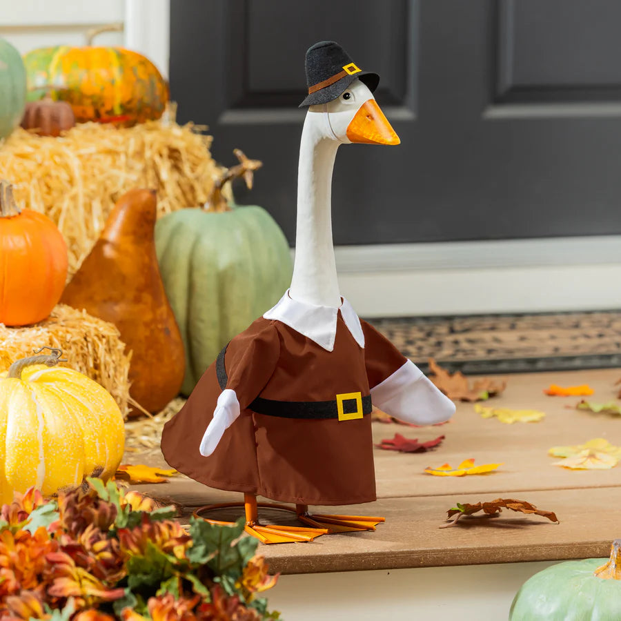 Autumn Porch Goose Outfit