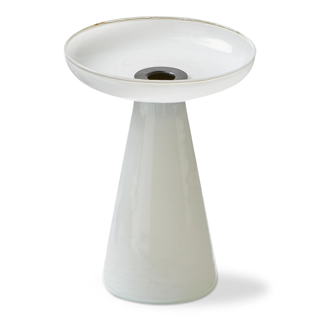 White ceramic bowl on a white background