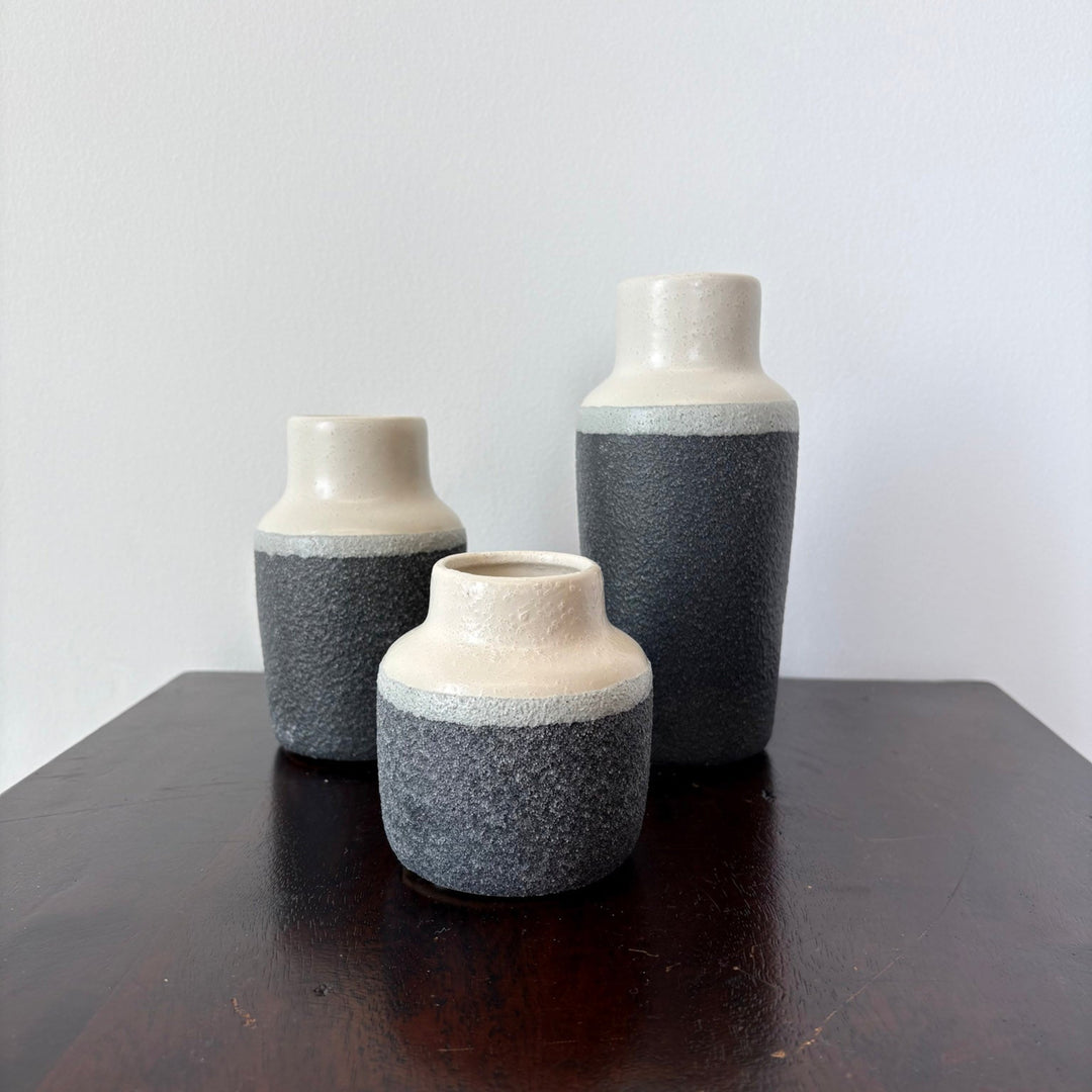 Light & Dark Two Tone Bottle Vase