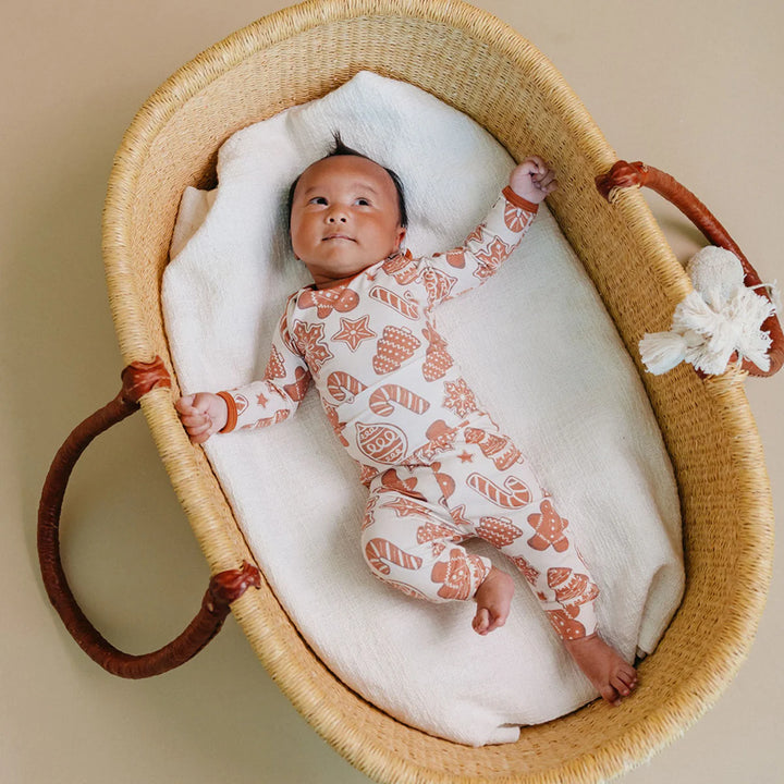 Gingerbread Long Sleeve Bodysuit