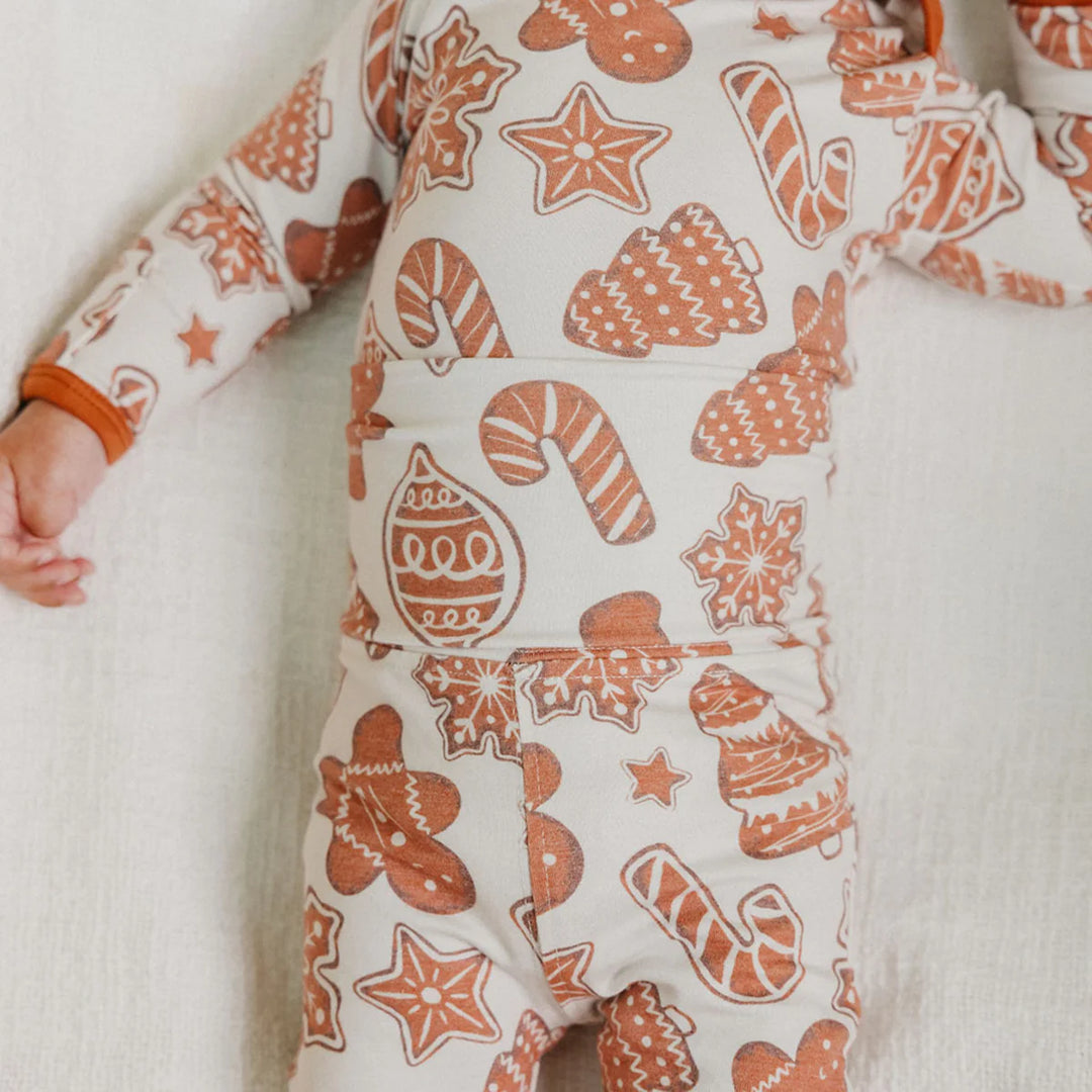 Gingerbread Long Sleeve Bodysuit