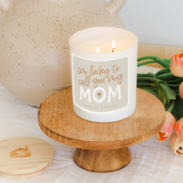 I'm Lucky to Call You My Mom Candle