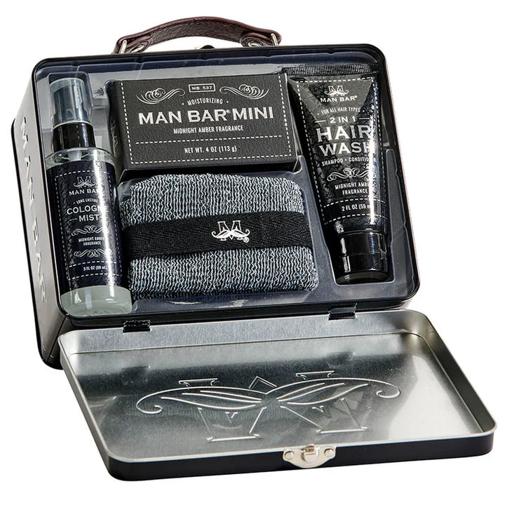 Man Bar Travel Tin Kit