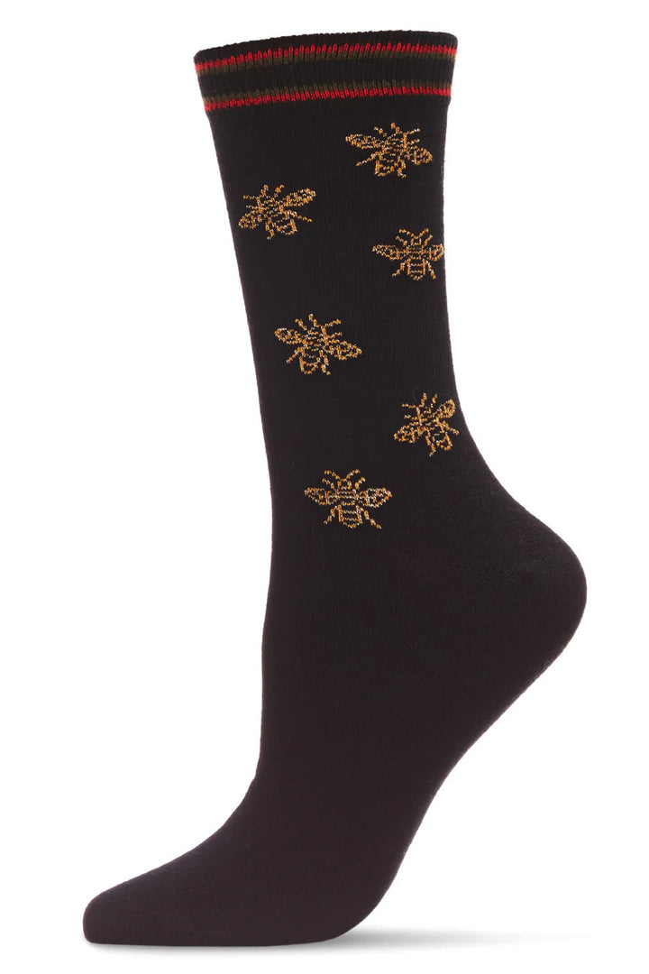Buzzing Bee Crew Socks