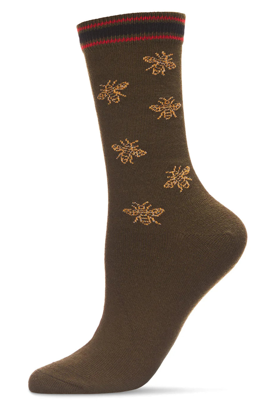 Buzzing Bee Crew Socks
