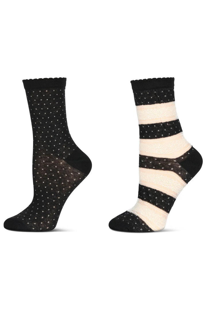 Floral Femme Anklet Socks