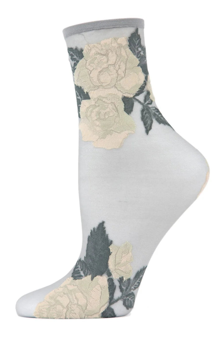 Rose Garden Anklet Socks