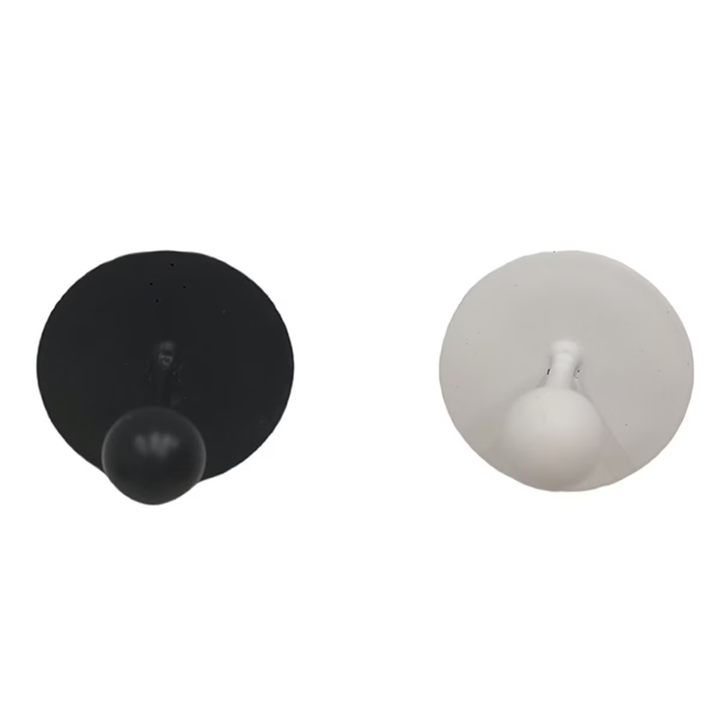 Magnetic Metal Mini Print Grommet Holder on white background