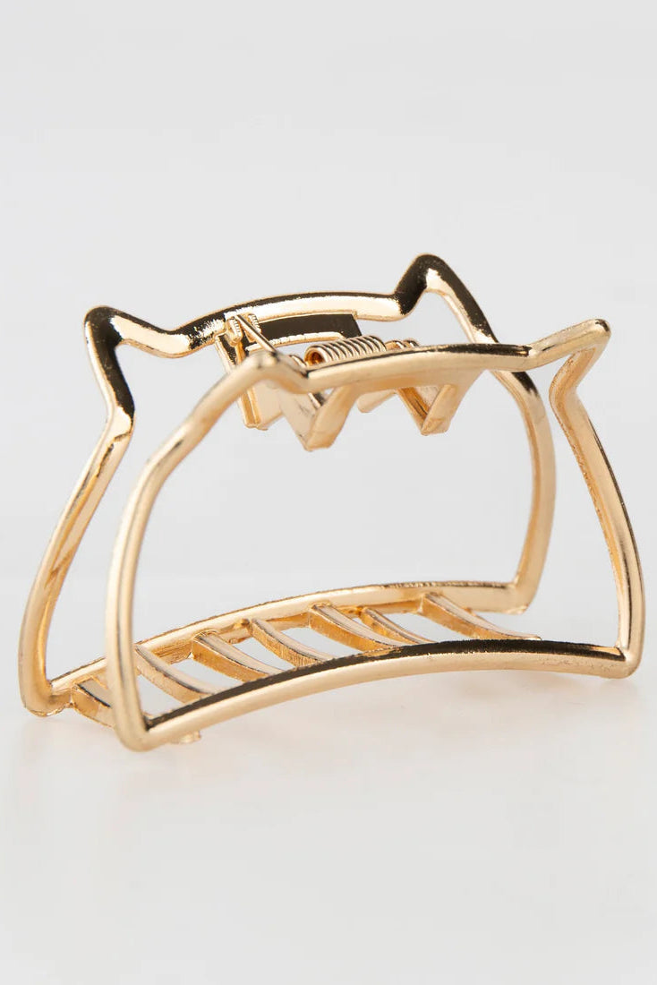 Mellie Metal Cat Claw Clip