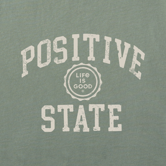 Men's Life Is Good Positive State Crusher Tee