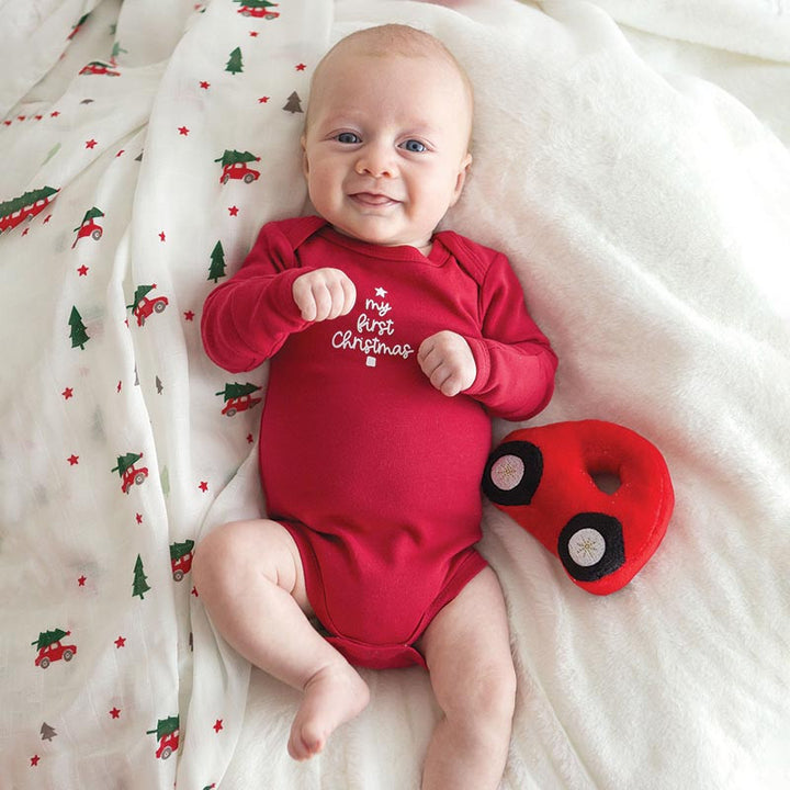My First Christmas Long Sleeve Onesie