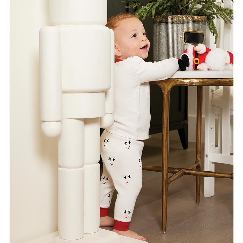 Santa's Favorite Waffle Knit Pajama Set