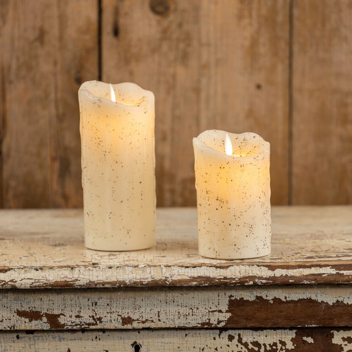 Around The Fire Pillar Candle