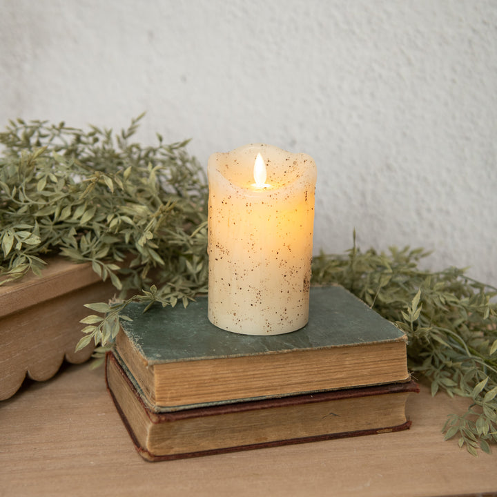 Around The Fire Pillar Candle