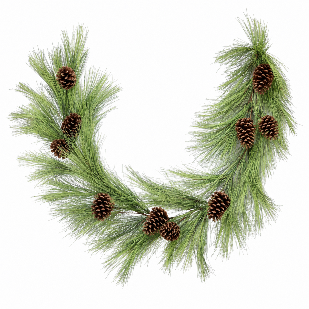 Native Pine & Pinecone Garland