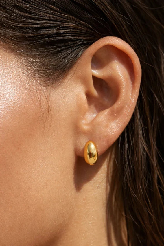 Ellie Vail Maelle Dome Half Hoop Earring