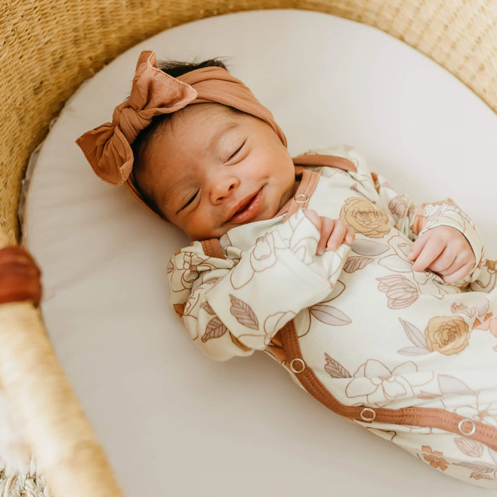 Ferra Newborn Knotted Gown