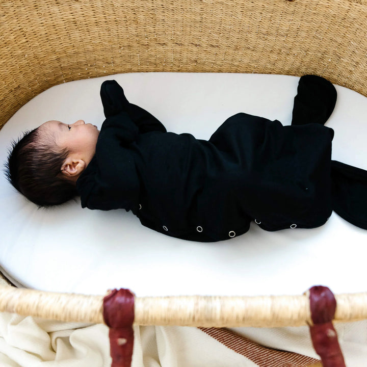 Midnight Newborn Knotted Gown