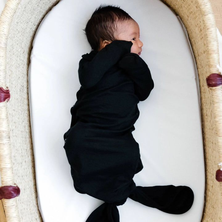 Midnight Newborn Knotted Gown