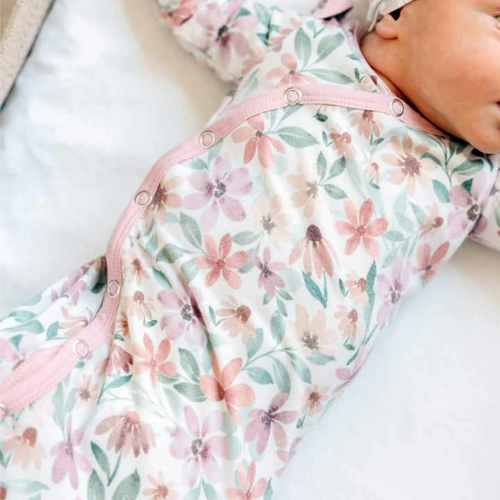 Natalie Newborn Knotted Gown