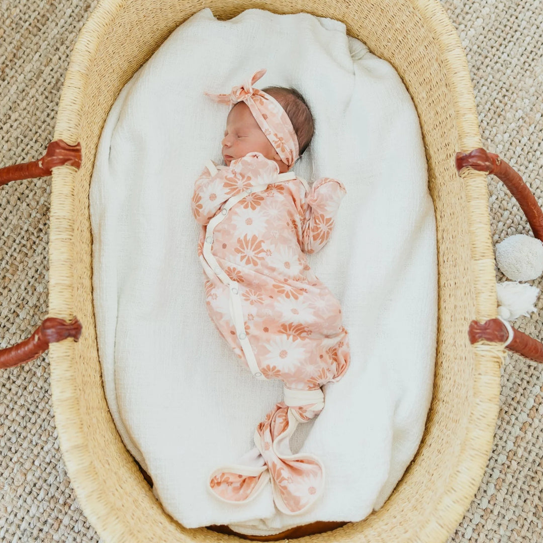 Penny Newborn Knotted Gown
