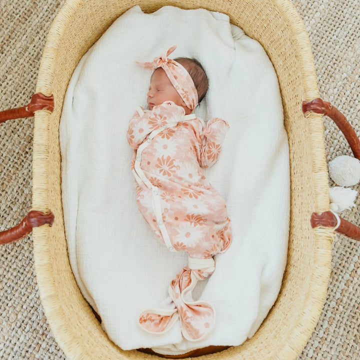 Penny Newborn Knotted Gown