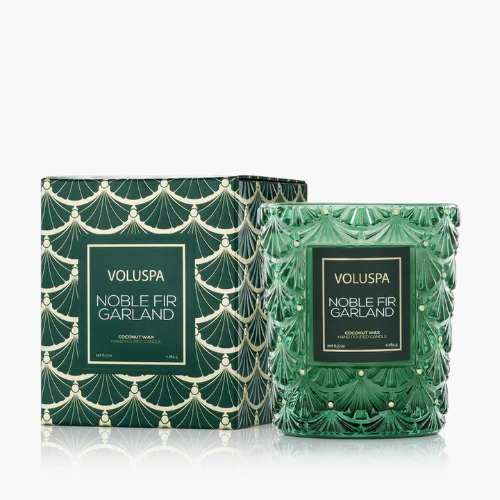 Voluspa Noble Fir Garland Candle
