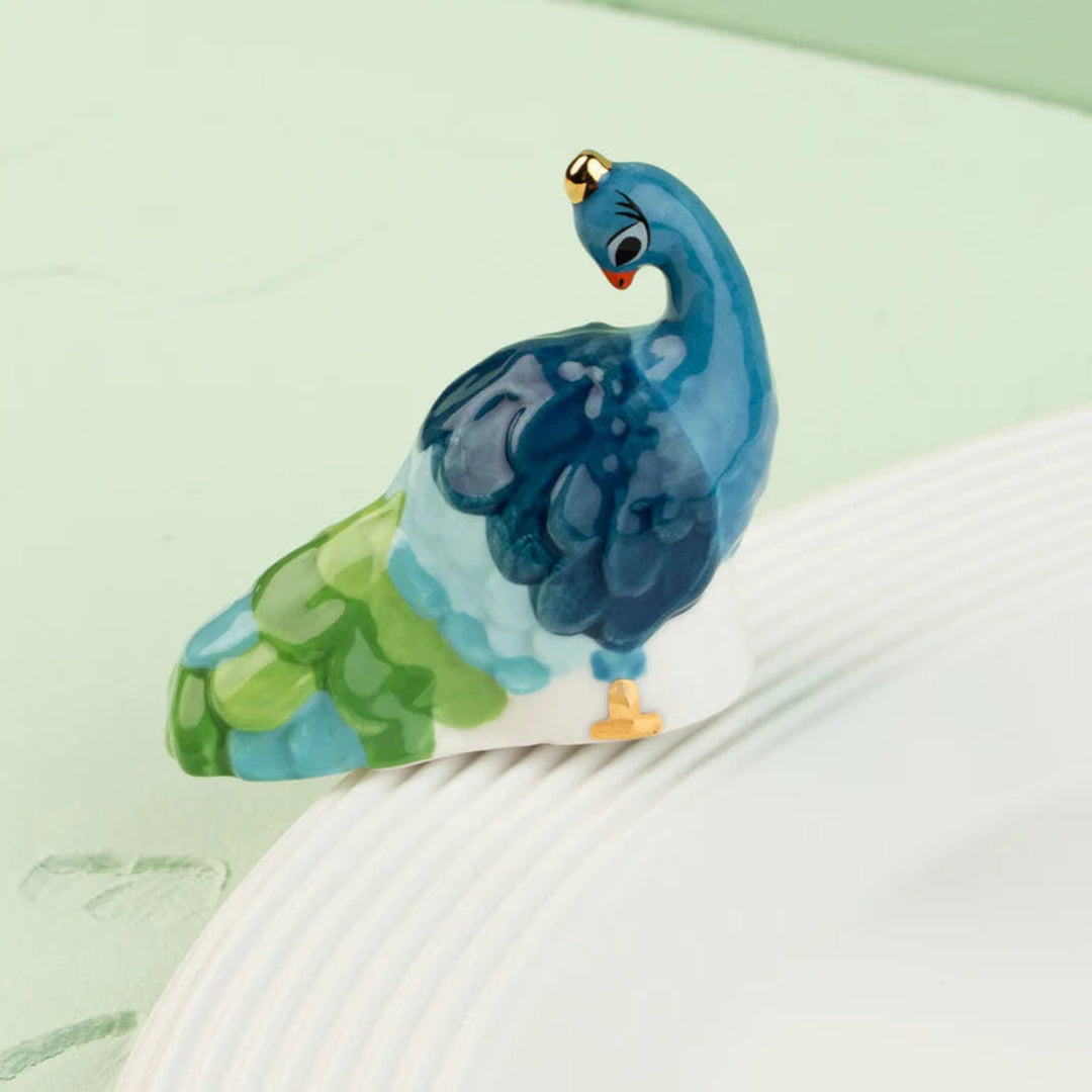 Nora Fleming Fancy Feathers Peacock