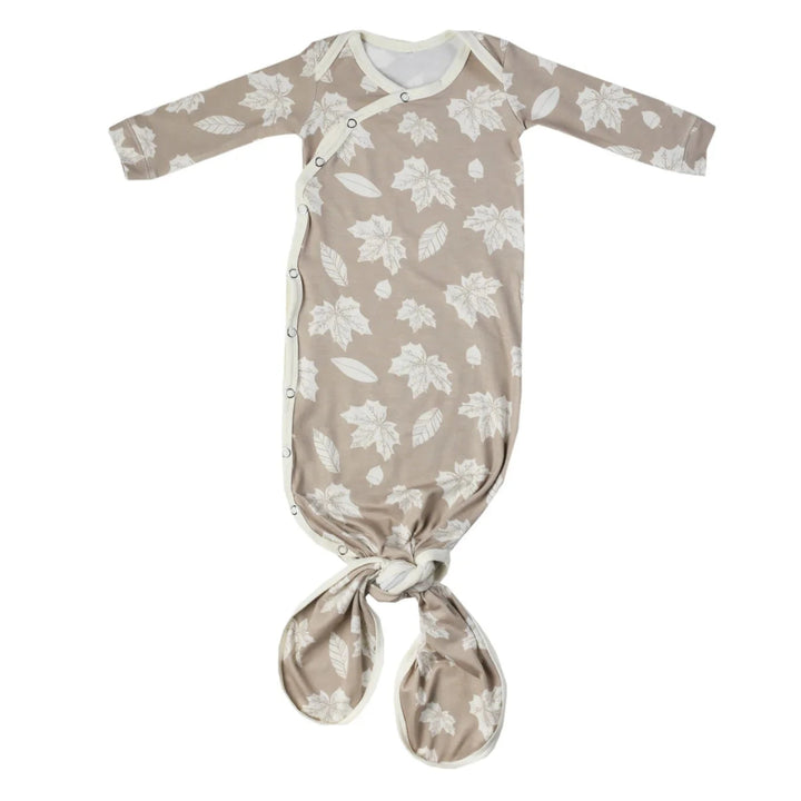 Oak Newborn Knotted Gown