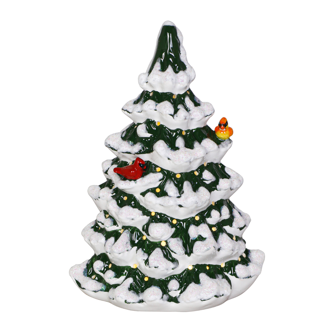 Lighted Ceramic Tree