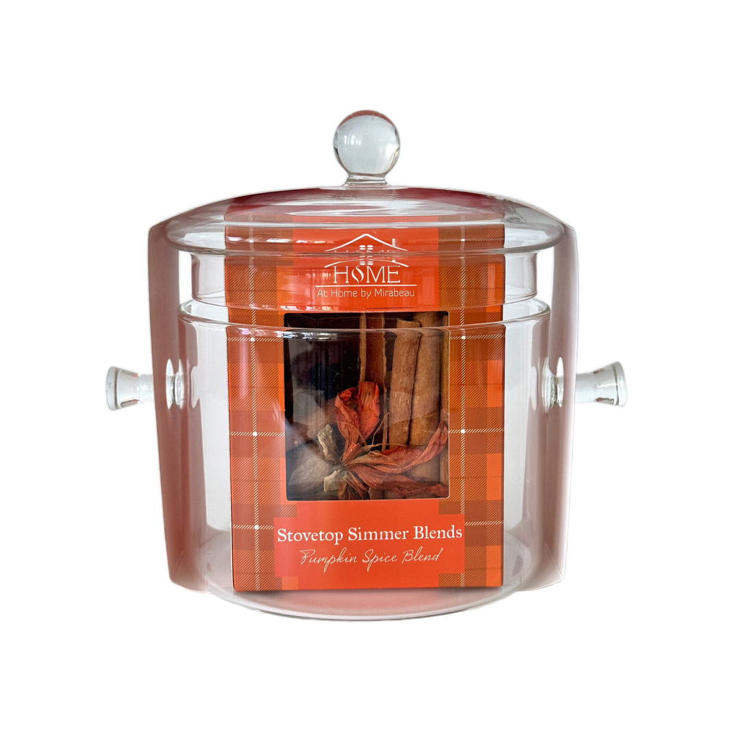Harvest Glass Simmer Pot Gift Set