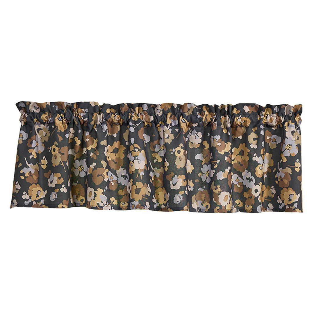 Shadow Flowers Valance