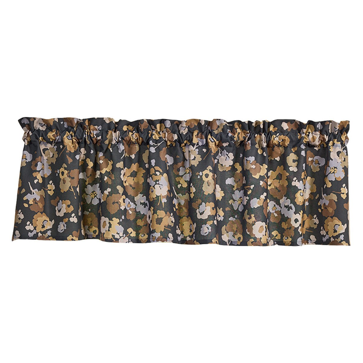 Shadow Flowers Valance