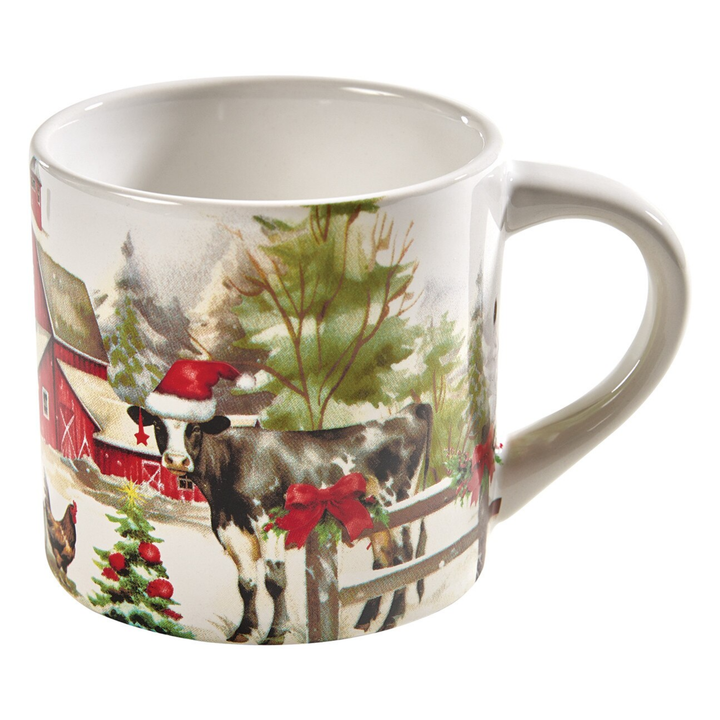 Christmas At The Farm Mug